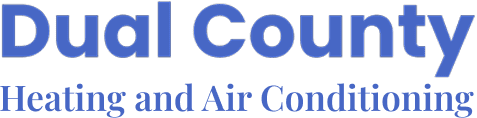 Logo reading Dual County Heating and Air Conditioning